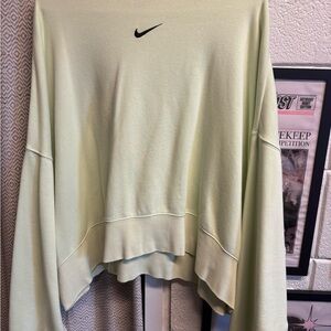 Nike Women's Green Sweatshirt